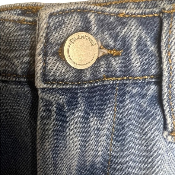 NWT Blank NYC The Barrow Vintage High-Rise Shorts Light Wash 28 - Picture 4 of 5